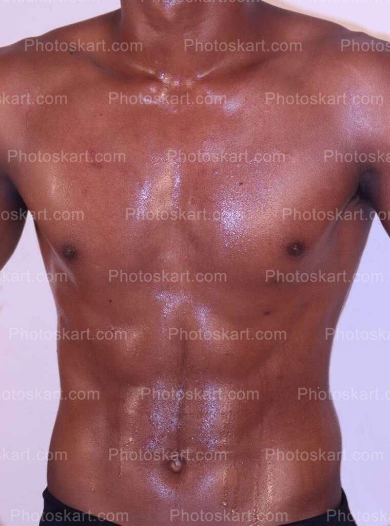 An Indian Men Fitness Model Stock Image