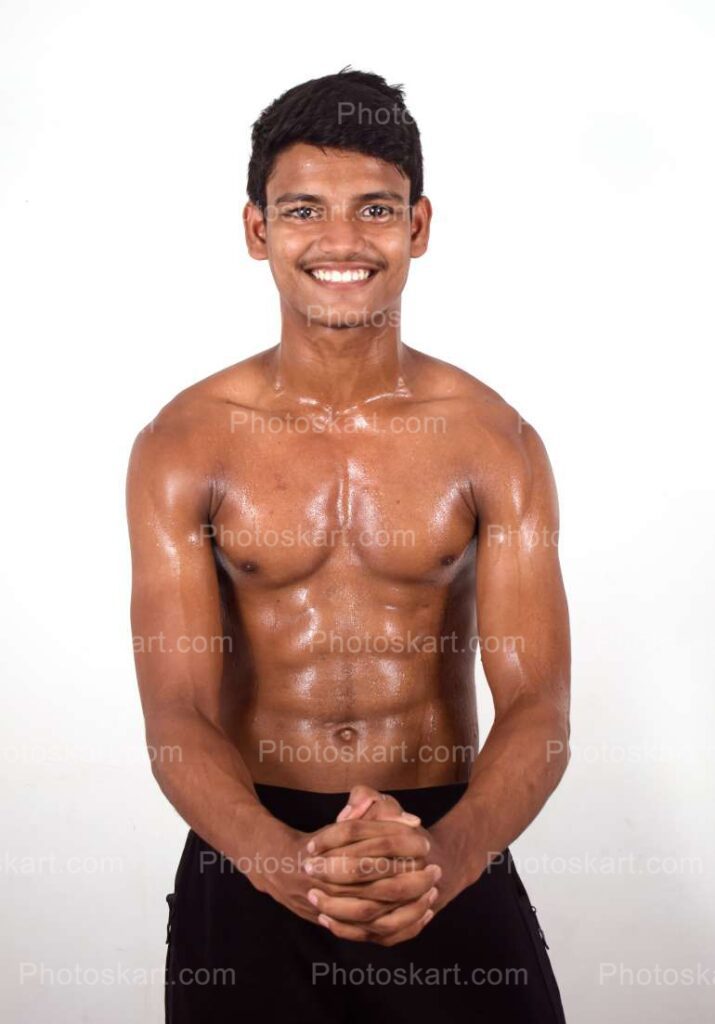 An Indian Bodybuilder Fitness Model Stock Image Photography