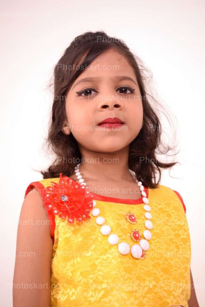 An Indian Child In Unhappy Mood Royalty Free Stock Image