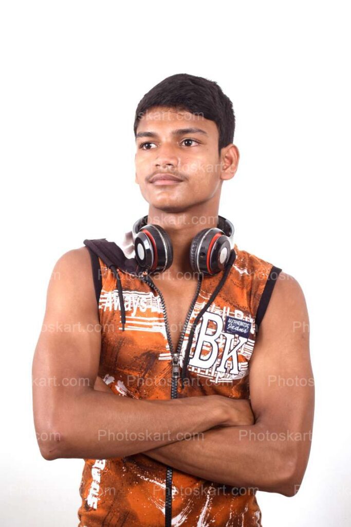 Portrait Of A Cool Indian Boy Stock Image