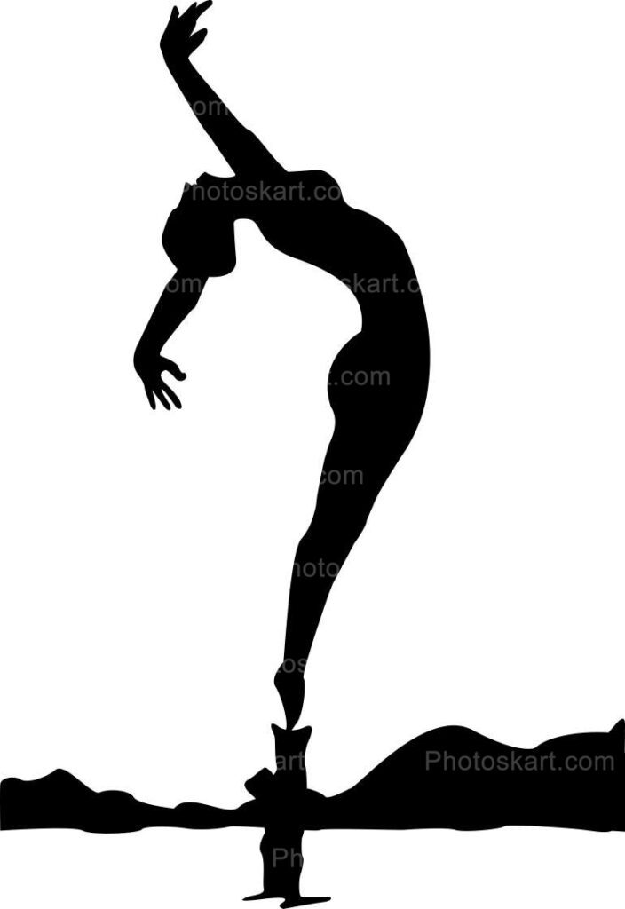 Royalty Free Dance Pose Of An Indian Girl Vector Illustration Stock Image