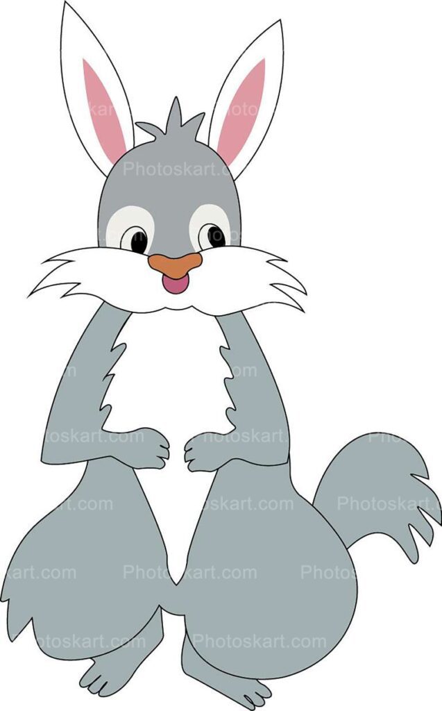 Royalty Free Stock Illustration Of An Indian Rabbit Vector Image