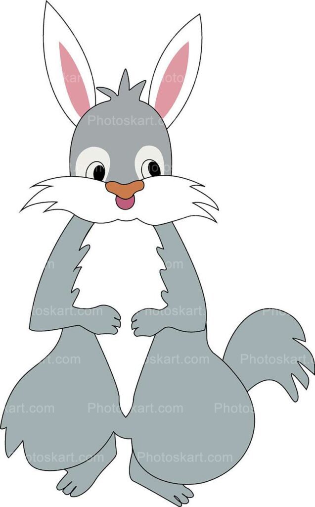 Royalty Free Stock Illustration Of An Indian Rabbit Vector Image