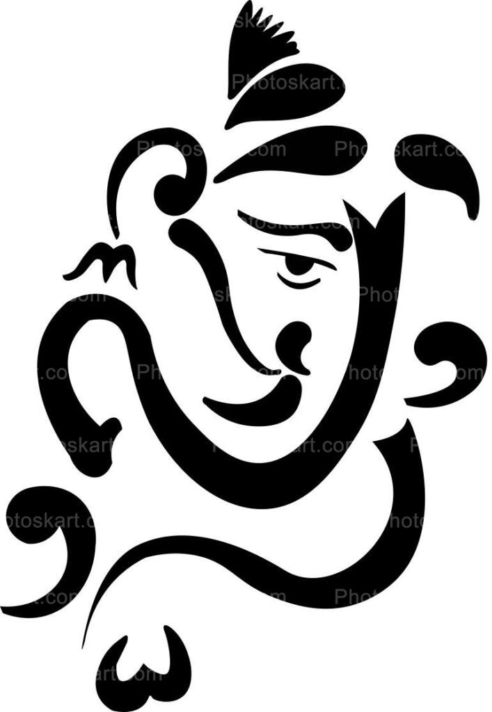 Vector Illustration Of A Indian Lord Ganesha Royalty Free Stock Image