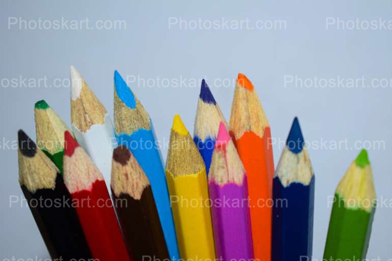 Best Quality Color Pencils Stock Image