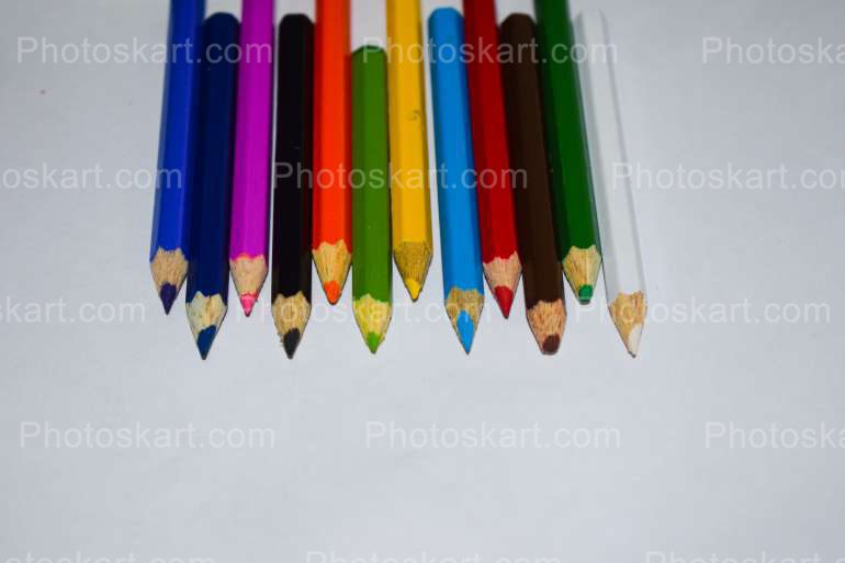Colored Pencils Stock Image Photo