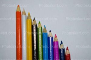 multi brand multicolor pencils stock image