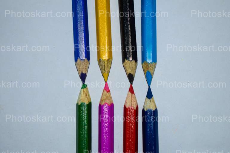 Multicolor Pencils Royalty Free Stock Photo