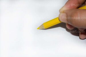one color pencils stock image photography