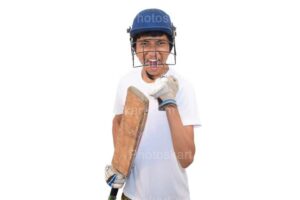 cricket-batsman-in-joyfull-mood-stock-image