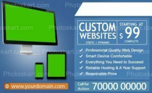 custom website banner royalty free stock image