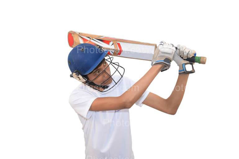 Teenage Boy Playing Hook Shot Stock Image