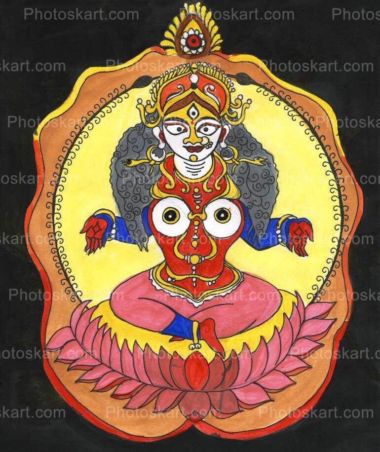Hindu God Vishnu Sitting Vector Illustration Isolated Royalty Free SVG,  Cliparts, Vectors, and Stock Illustration. Image 98142909.