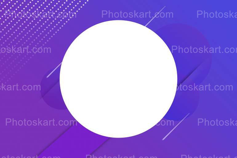 White Round With Purple Background Stock Images