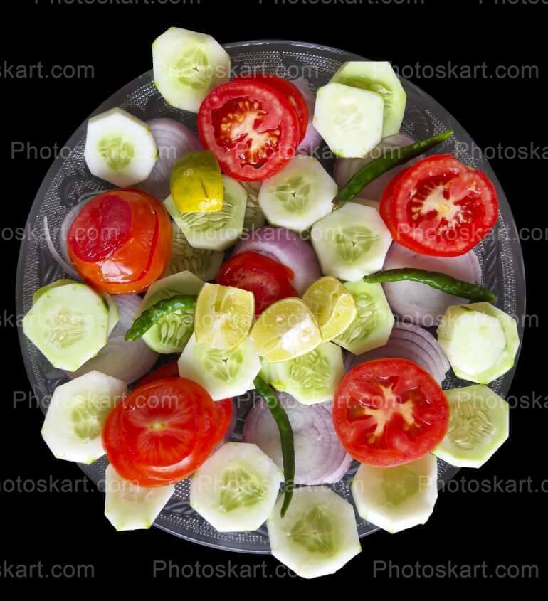 Salad High Res Stock Image