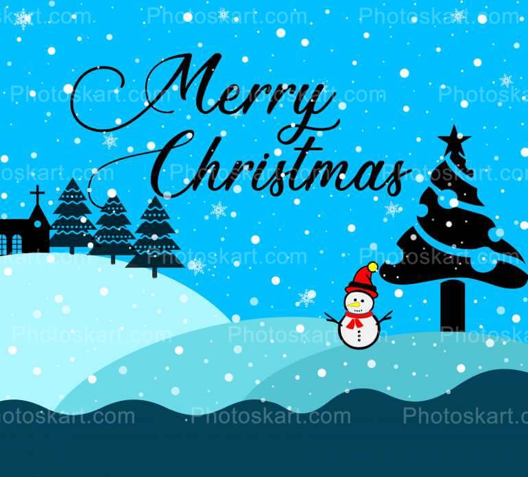 Christmas Wishing With Beautiful Background