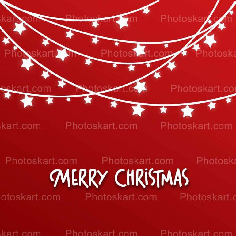 Merry Christmas Wishing Stock Vector