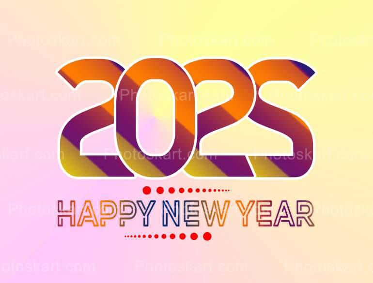 Colourful Background New Year Celebration Image