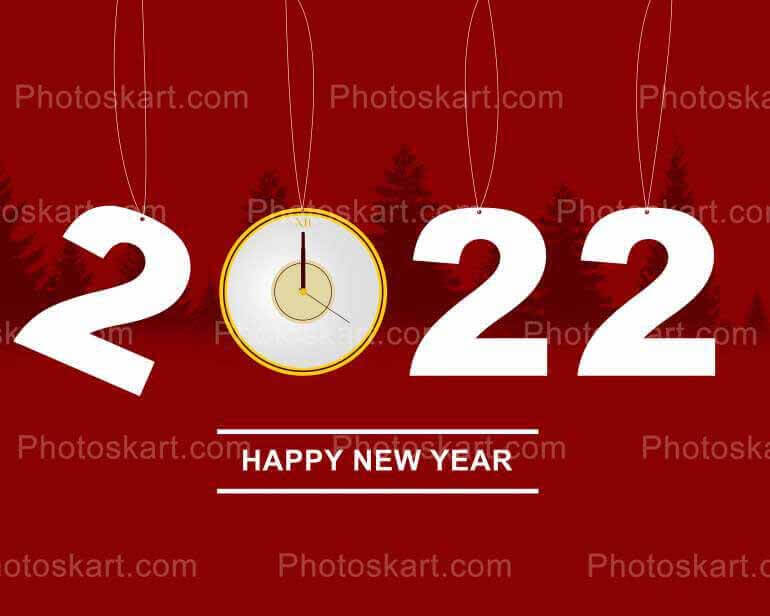 Happy New Year Royalty Free Image Vector 2022