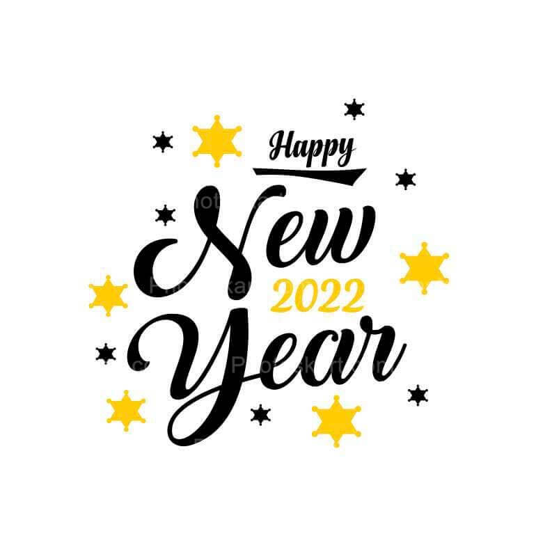 New Year 2022 Free Vector Stock Graphics