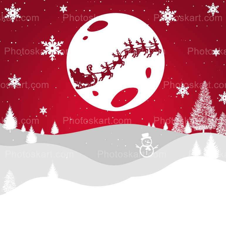 Red White Background Merry X Mas Free Stock Image