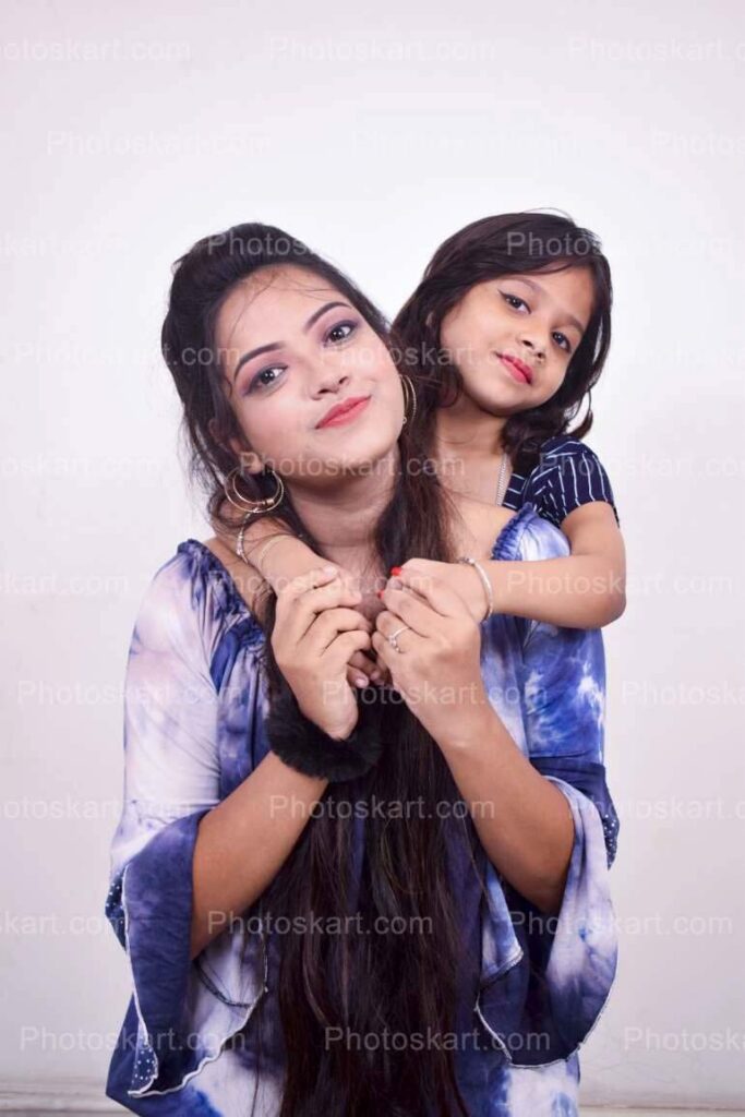 Two Beautiful Indian Cute Girl Stock Images