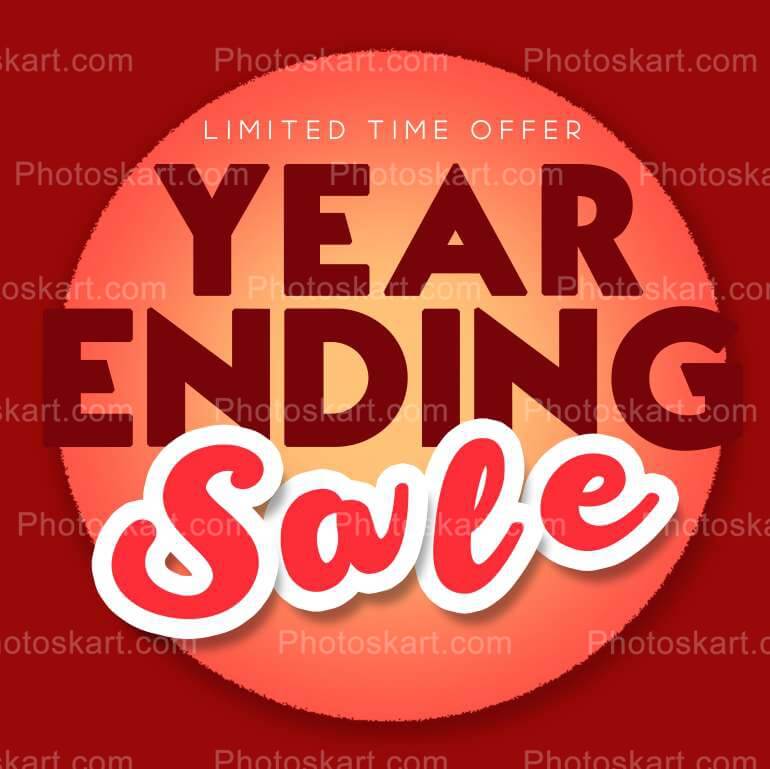 Year Ending Sale Free Vector Stock Images