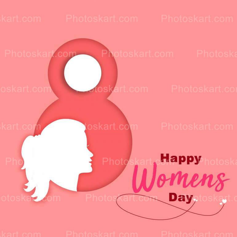 Creative Happy Womens Day Free Vector Art