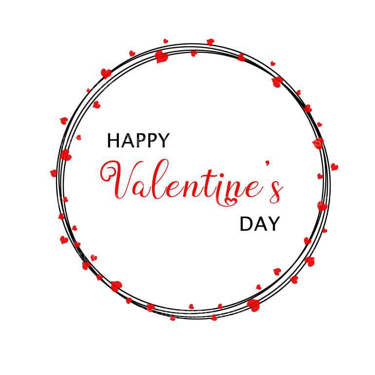 Happy Velentines Stock Image