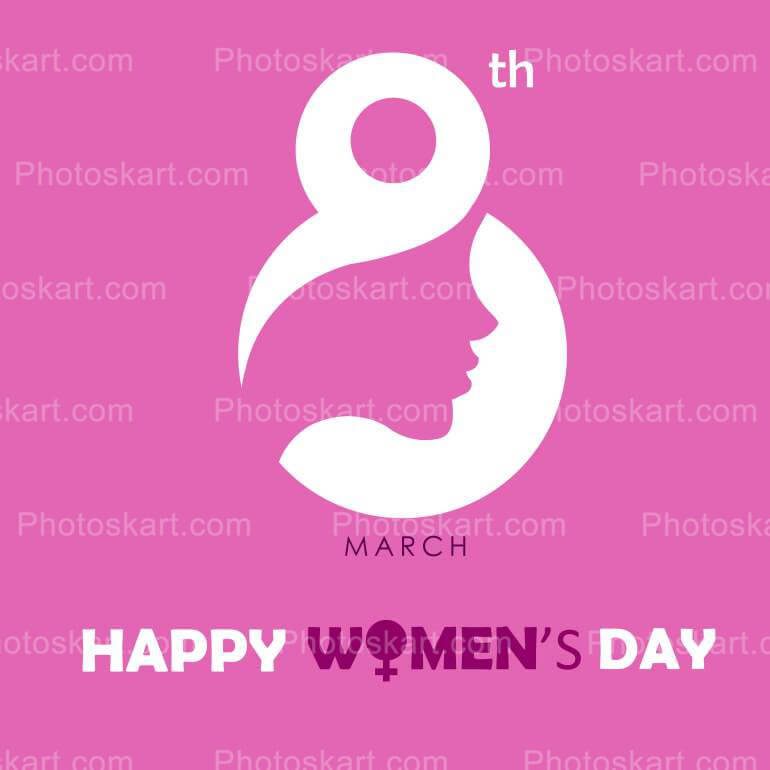 Happy Womens Day Free Stock Vector Image