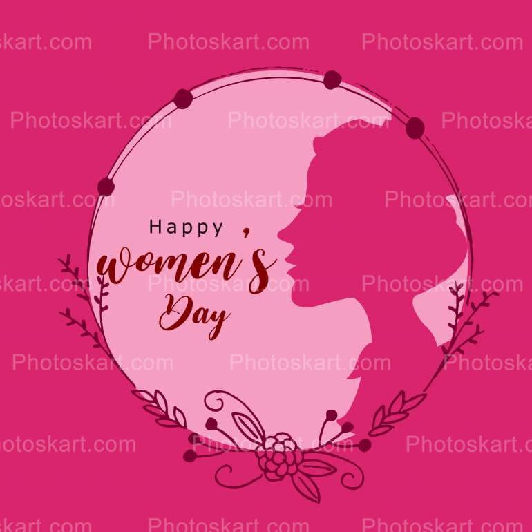 Happy Womens Day Vector Graphics
