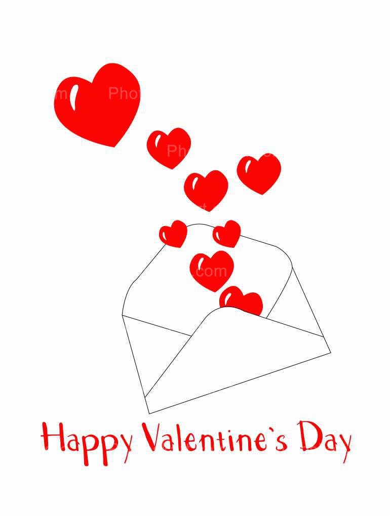 Love Coming Out Of Envelope Romantic Images