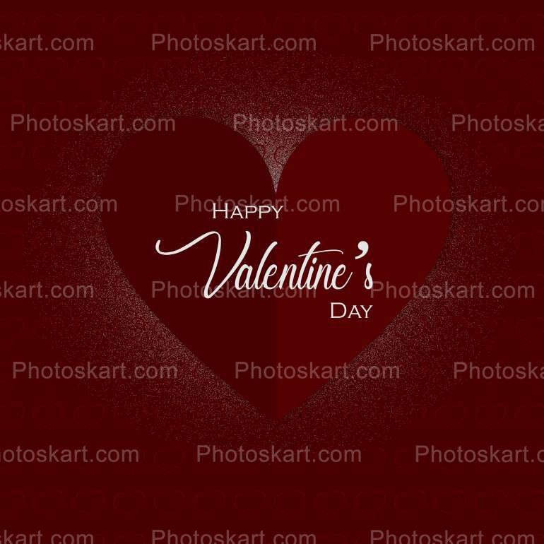 Love Festival Valentine Day Wishing Stock Image