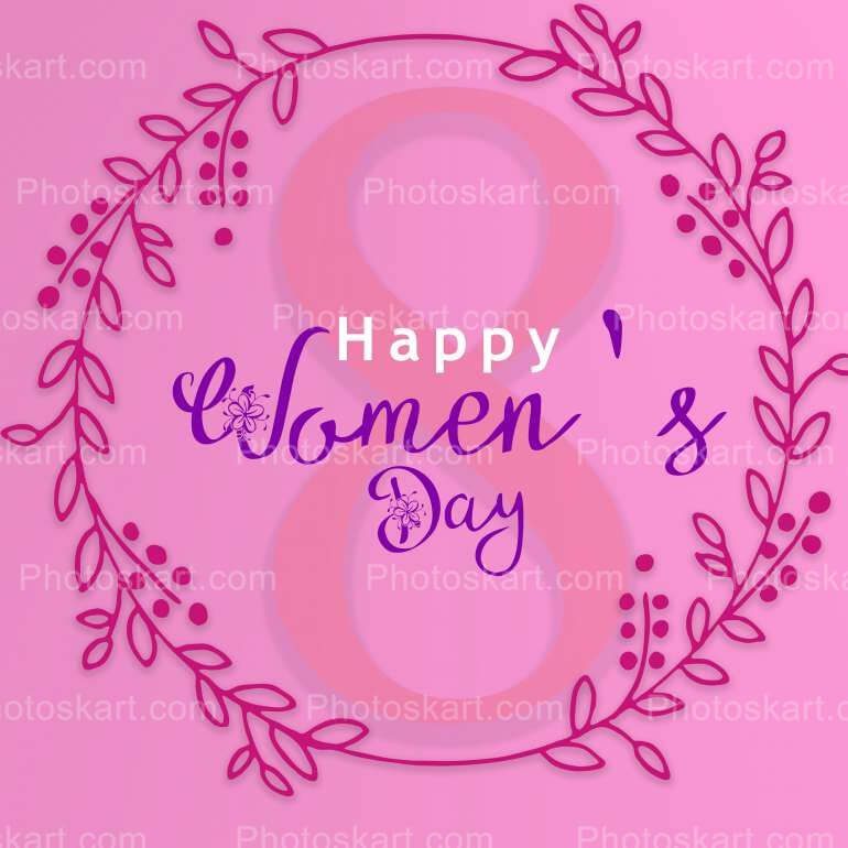 Simple Womens Day Vector