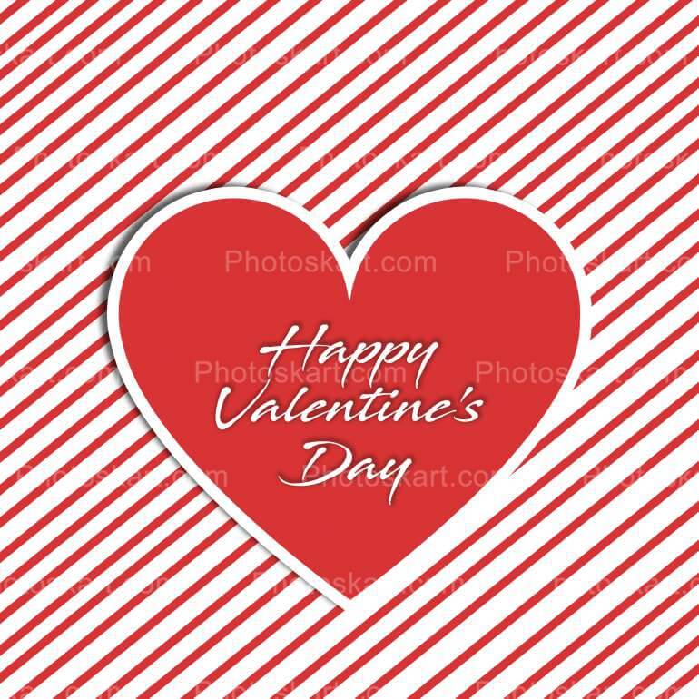 Zigzag Background Valentine Day Wishing Images