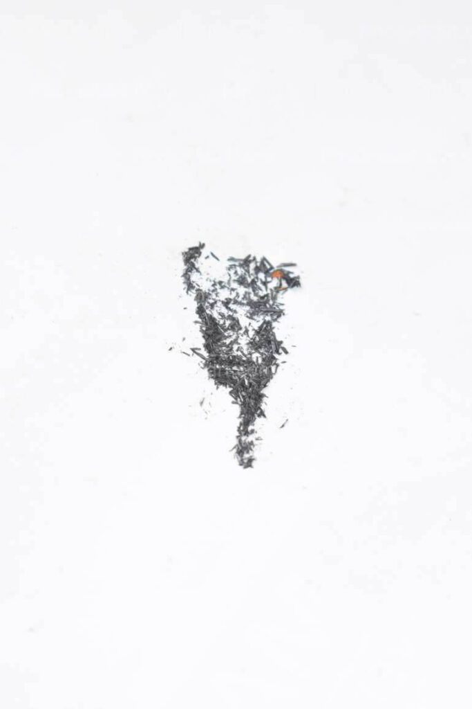 Black Dust Of Pencil Stock Images