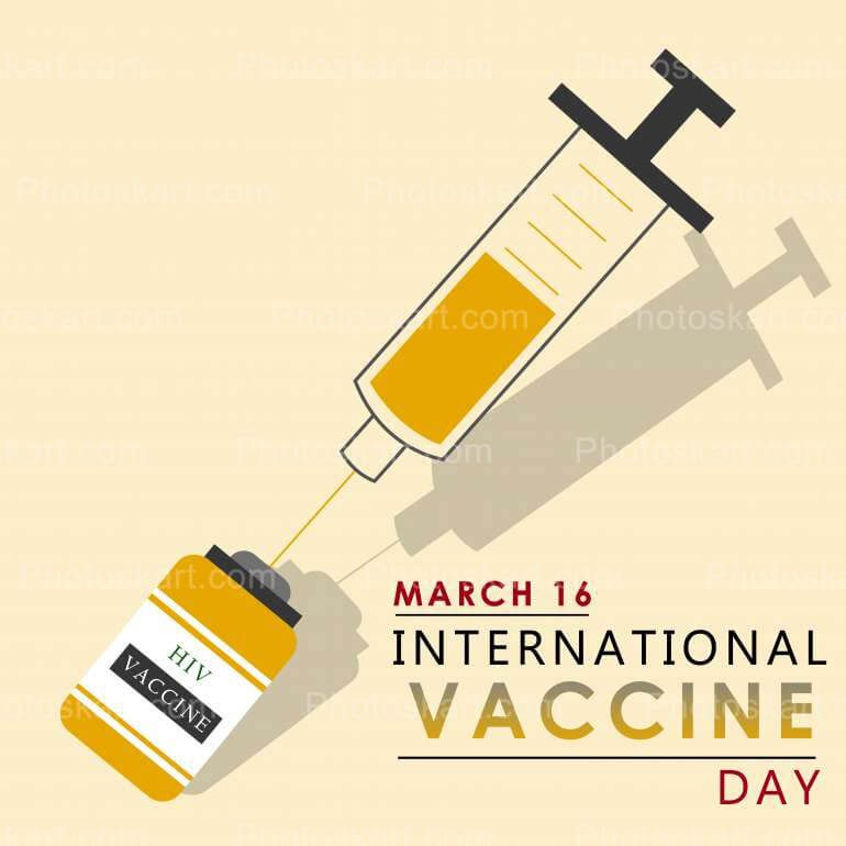International Vaccine Day Stock Vector