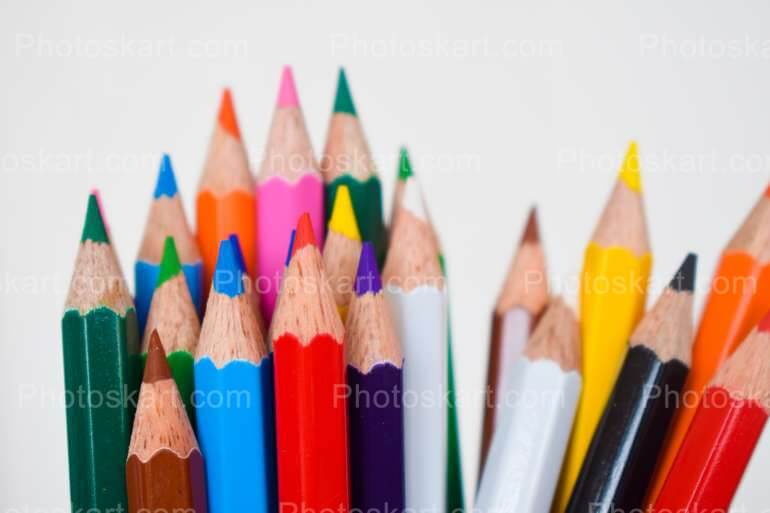 Multiple Color Pencil Free Stock Photos