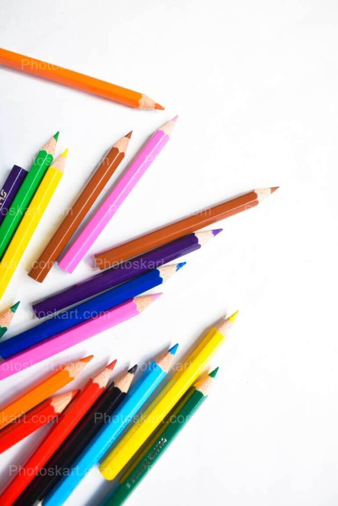 Multiple Color Pencil Stock Images