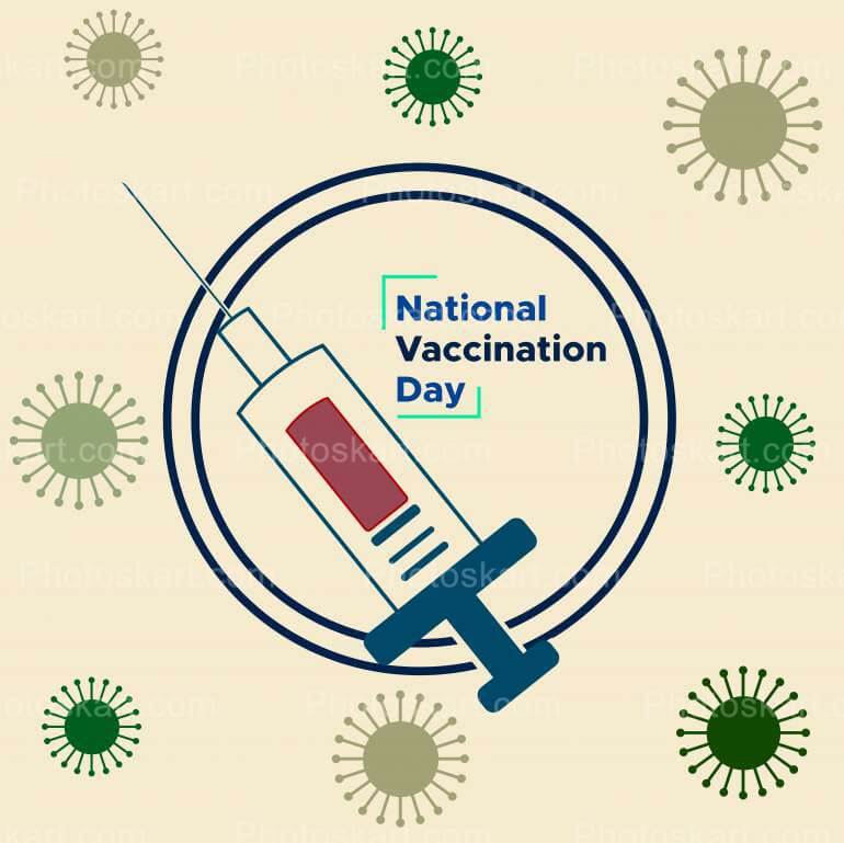 National Vaccination Day Free Vector