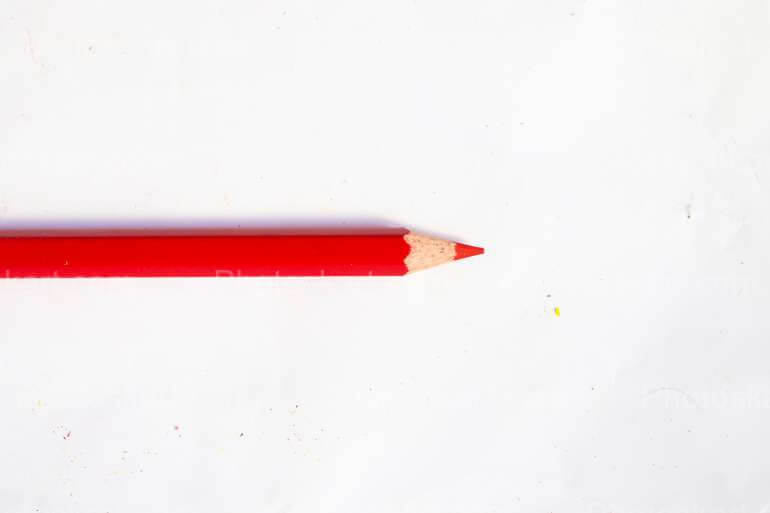 Red Color Pencil Free Stock Photos