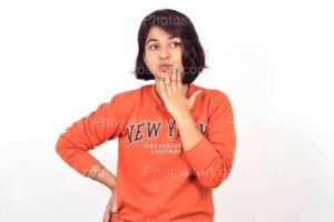 short-hair-bengali-indian-girl-stock-images