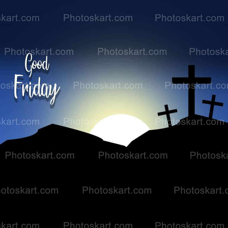 Abstract Good Friday Vector Stock Image