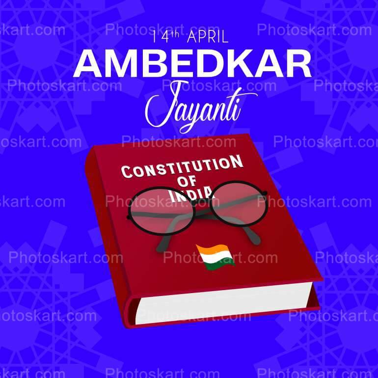 ambedkar jayanti vector design stock image | Photoskart