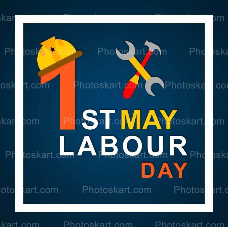 Celebrate Labour Day Vector Free Stock Image