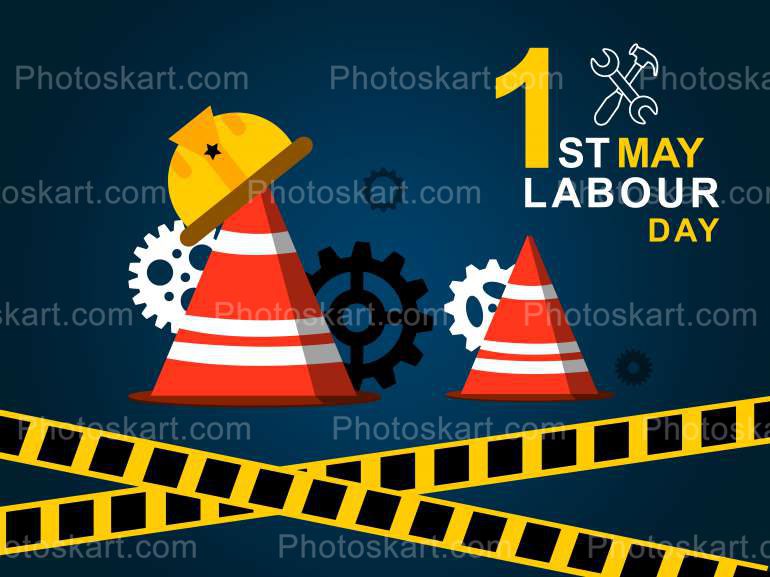 Concept Background For Labour Day Vector
