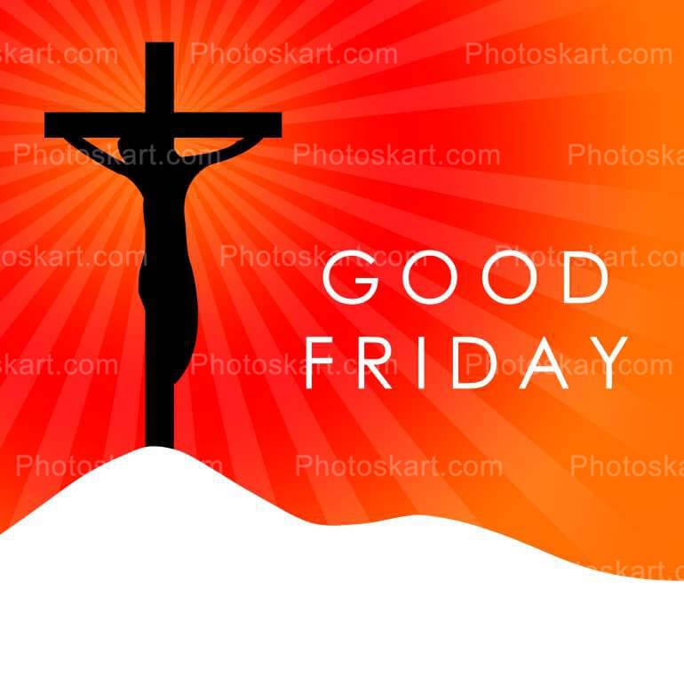 Good Friday Clipart Stock Image Vector