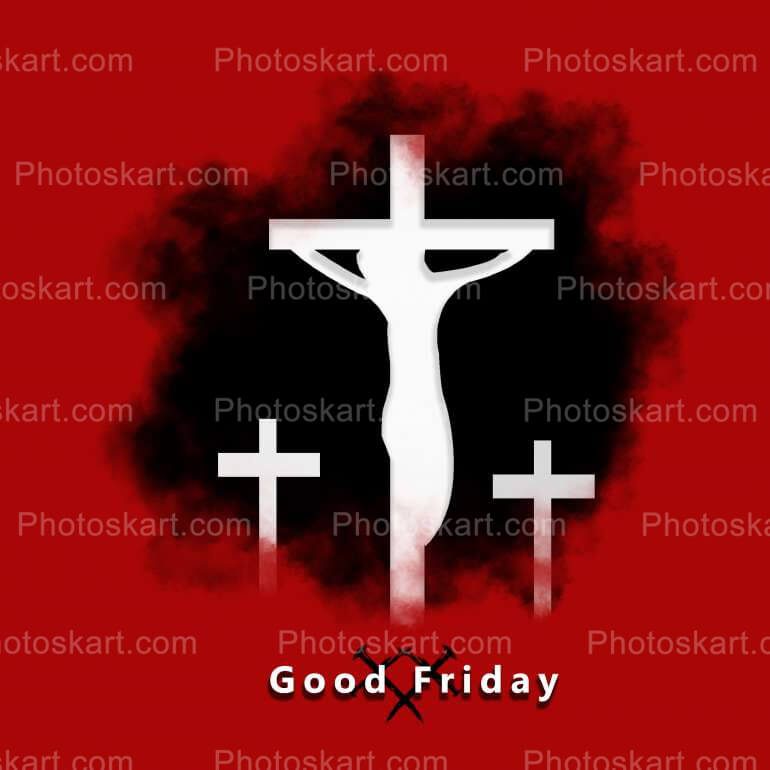 Good Friday Concept Free Vector Image