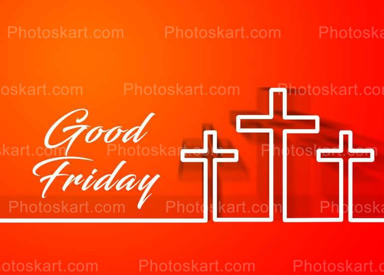 Good Friday Event Background Vector