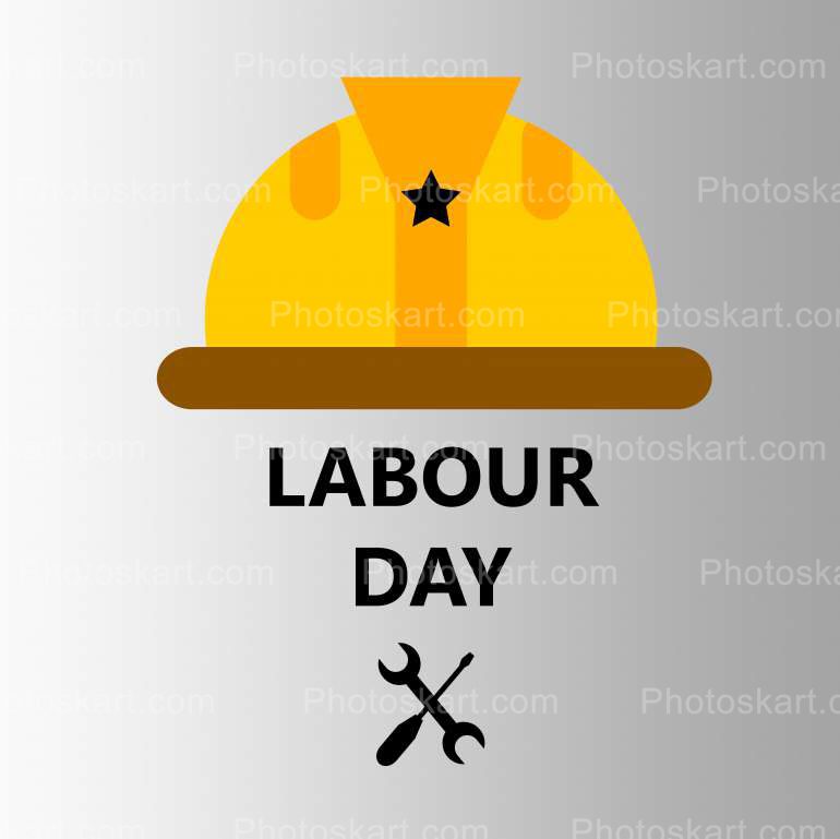 Happy Labour Day Background Vector Image